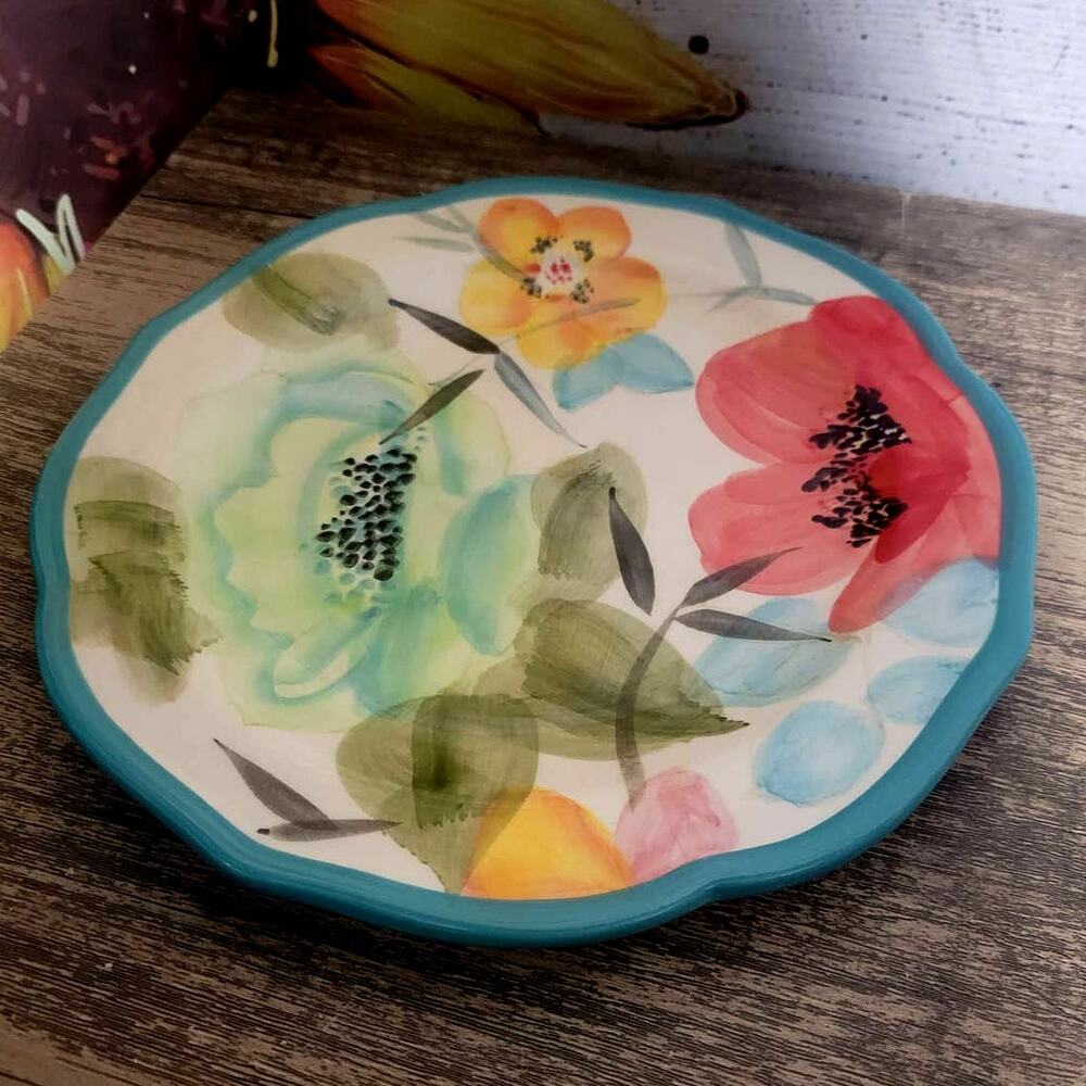 Pioneer Woman Vintage‎ Bloom Salad Plate NWT